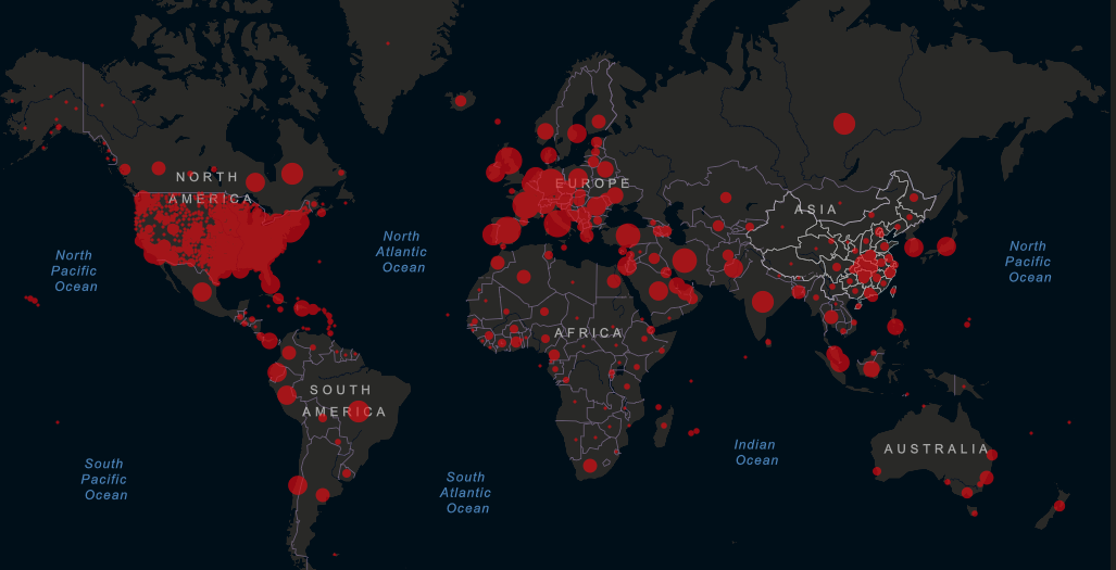 Covid Spread Map